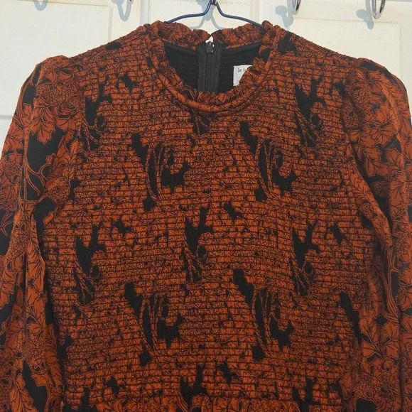 Aritzia Wilfred Le Fou Tiered Long Sleeve Maxi Dress - Picture 3 of 9